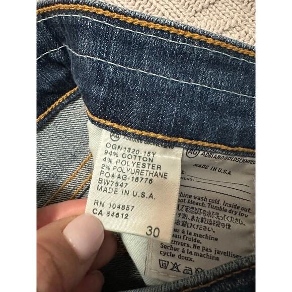 AG Goldschmied Tomboy crop size 30 NWT - Picture 7 of 10